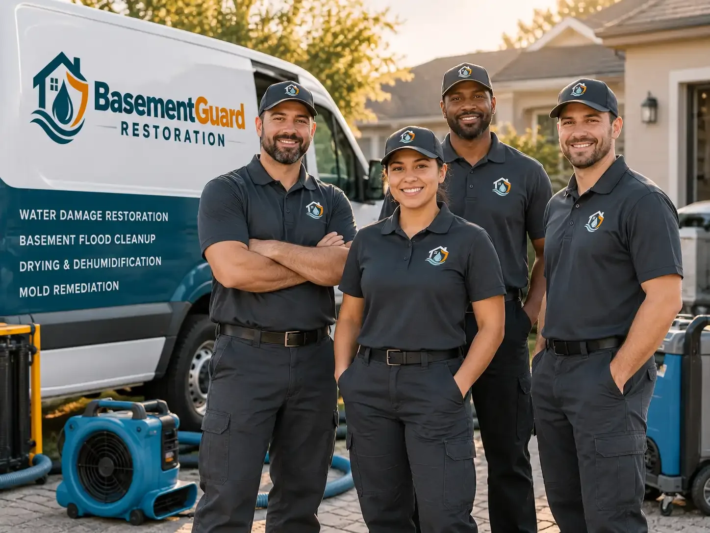 Basement Water Damage Restoration company in Rhodes, IA